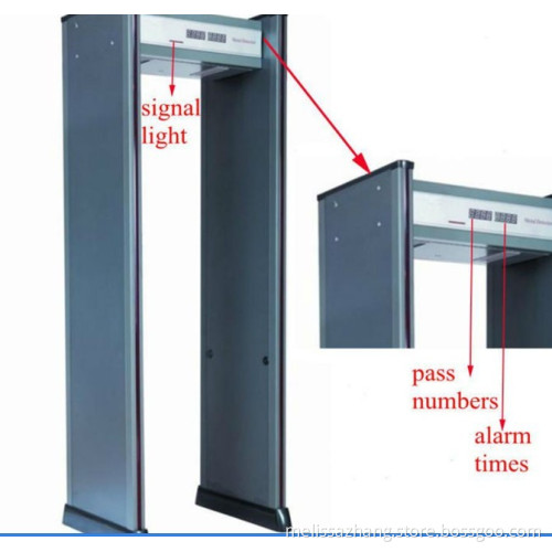 Portable Walkthrough Metal Detector Supplier GRT-300